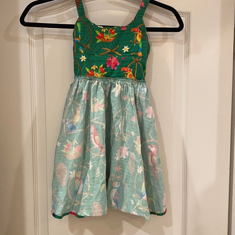 Disney Parks Enchanted Tiki Room youth dress - Picture 7 of 9